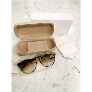 Chloe CE753S Tortoise Brown Sunglasses